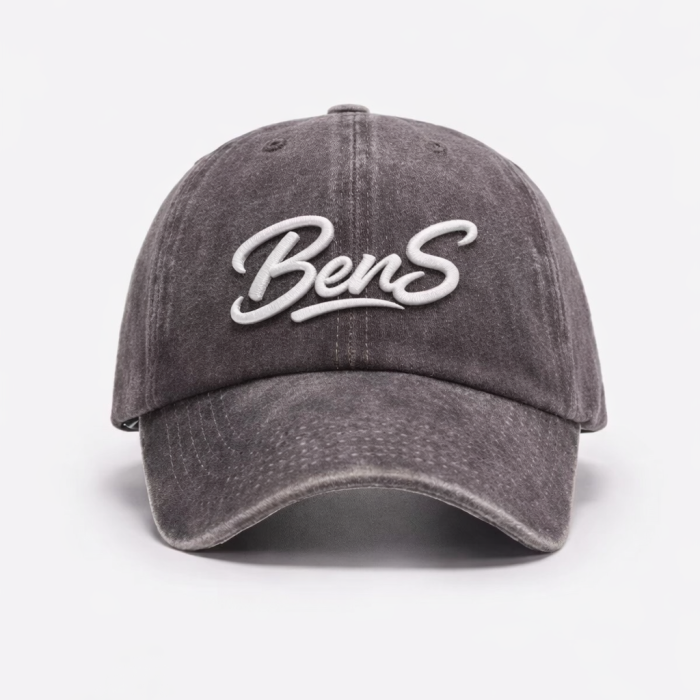 Gorra Vintage BenS Gris Washed